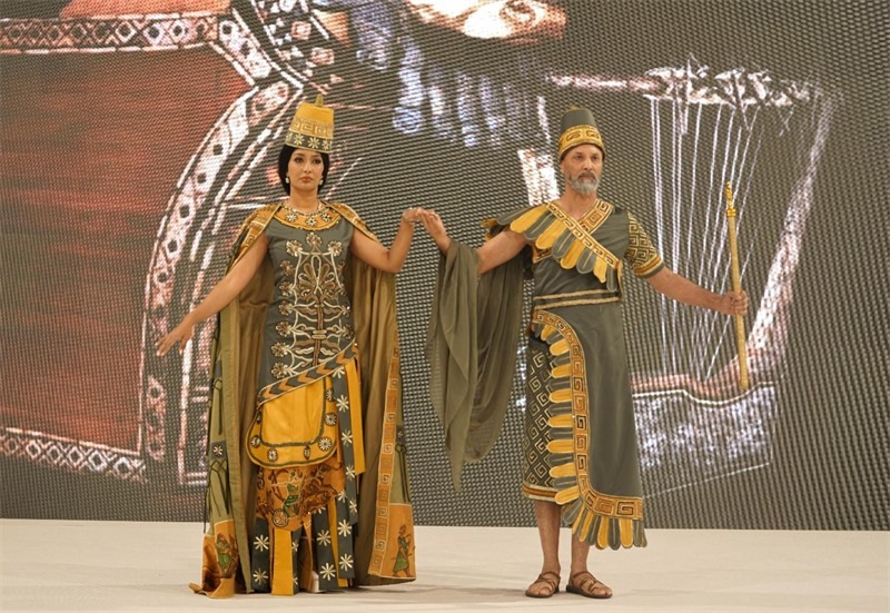 伊拉克時(shí)尚館舉辦的時(shí)裝展。伊拉克時(shí)尚館供圖