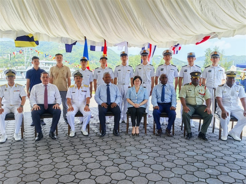 儀式現場。中國駐塞舌爾大使館供圖