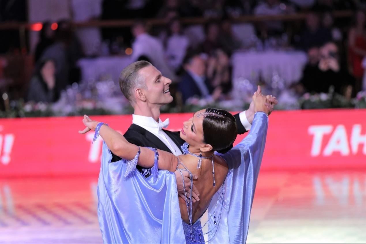 第七屆“克里姆林宮杯”國標舞錦標賽現(xiàn)場。于子恒攝