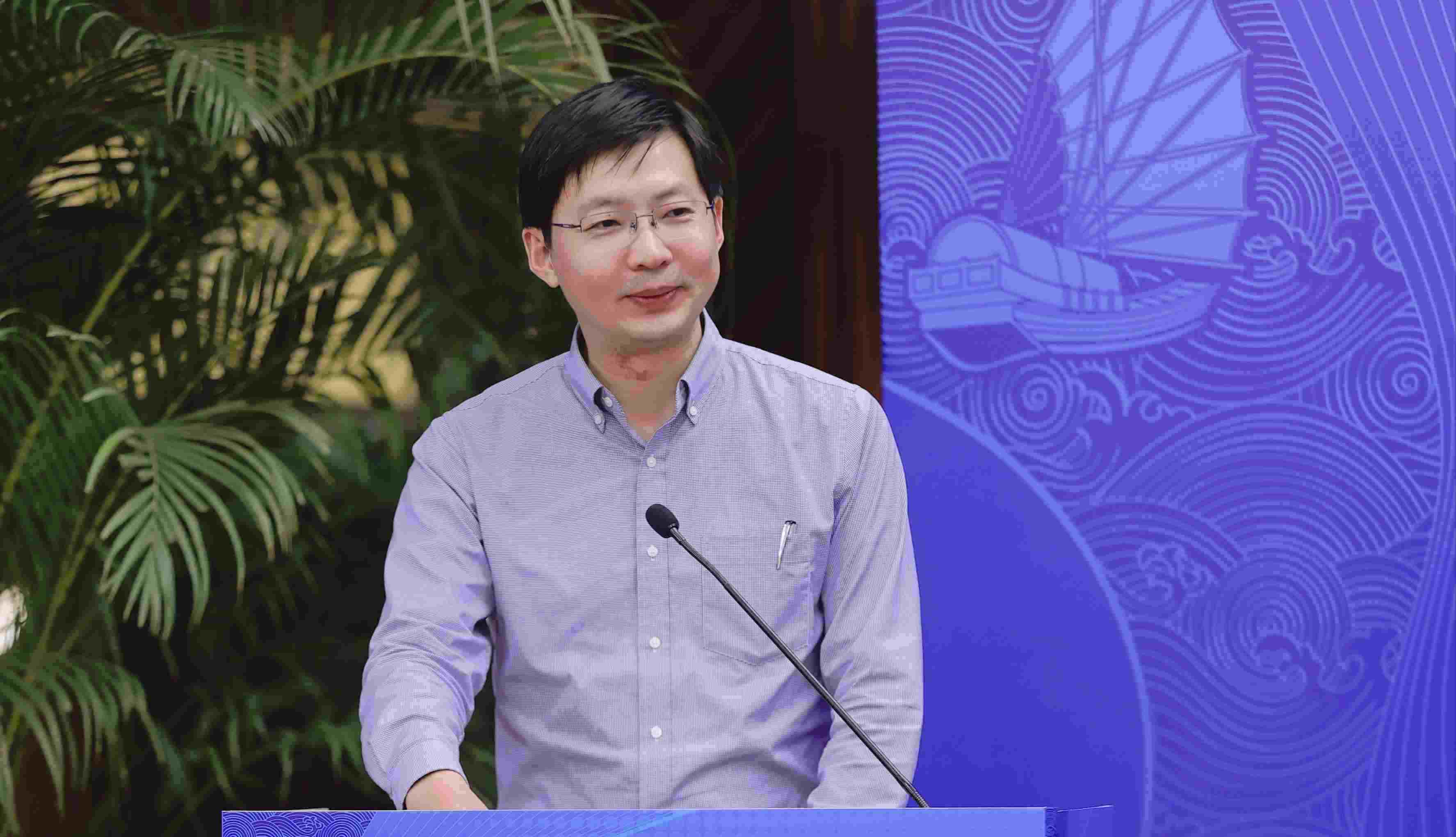 上海國際問題研究院王玉柱研究員。受訪者供圖